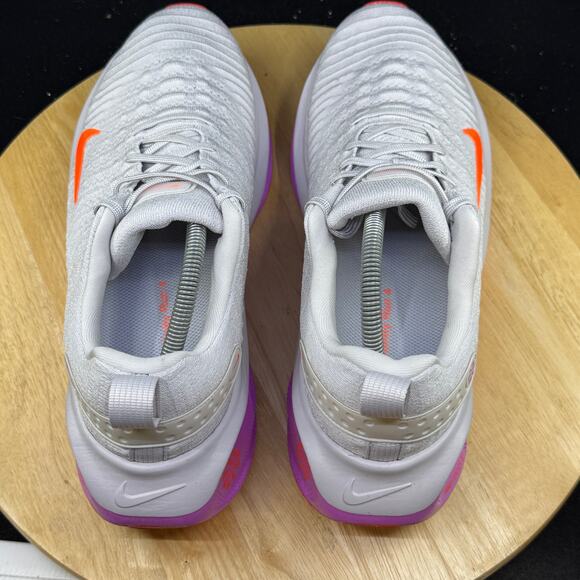 Size 11- Nike Reactx Infinity Run 4 'Vast Grey/Violet' Men's Shoes DR2665-011 - Picture 9 of 10